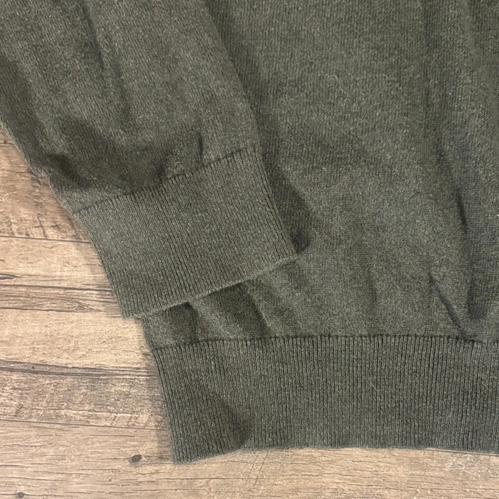 Marc Anthony Olive V-Neck Sweater - Size XXL